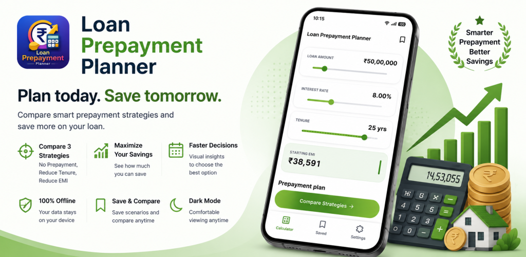 Loan Prepayment Planner screenshot